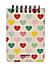 Toniq Kids Multicolor Heart  Printed  Notepad For Kids/Children