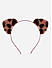 Black & Brown Tiger Printed Cat Ear Kids Hair Band 