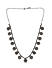 Fida Ethnic Oxidised Silver Plated Floral Choker Necklace For Women