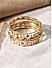 Set Of 9 Stones Beads Gold Plated Floral Bangles 