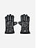 The Bro Code Winter Special Combo of 1 Brown Beanie and 1 Pair of Black Hand Gloves for men