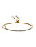 Gold-Toned Metal Gold-Plated Bangle-Style Bracelet
