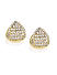 Gold-Toned Oval Studs