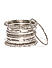 Women Set of 20 Antique Silver-Toned Bangles