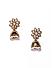 Gold-Toned Dome-Shaped Jhumkas