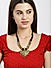 Gold-Toned Black Madhu Mani Necklace