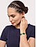 Women Green Metal Link Bracelet
