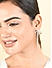 Toniq Lovely Gold Plated Infinity CZ Stone Studded Drop & Dangler Earrings For Women