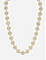 Toniq Delightful White Gold Plated Floral Enamel Choker Necklace For Women