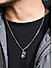The Bro Code Silver Plated OM Ganesh Pendant Necklace for Men