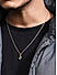 The Bro Code Gold Plated Maa Pendant Necklace for Men