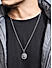 The Bro Code Silver Plated Compass Pendant Necklace for Men