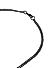 The Bro Code Engraved Black Bullet Pendant Necklace for Men