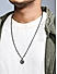 The Bro Code Black OM Pendant Necklace for Men