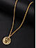 Sidharth Malhotra in The Bro Code Gold Plated Lion Roaring Pendant With Curb Link Chain Neckalce for Men