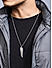 The Bro Code Silver Plated Rising Wings Pendant Necklace for Men