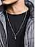 Bhuvan Bam in The Bro Code Silvar Plated Rectangle Pendant Necklace for Men