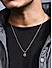 The Bro Code Gold Plated Thrishul Pendant Necklace for Men