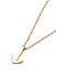 The Bro Code Gold Plated Arrow Pendant Necklace for Men
