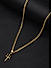 The Bro Code Gold Plated Devi Thrishul Pendant Necklace for Men