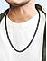 The Bro Code Black Linked Necklace for Men