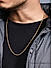 The Bro Code Gold Plated Casual Necklace for Men