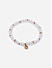 Toniq Ravishing White Gold Plated Pearl Fusion Wear Alloy Bracelet Set For Women