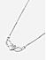 Toniq Alluring Silver Silver Plated Angel  Casual Wear  Charm Necklace For Women