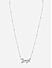 Toniq Lovely Silver Silver Plated Angel  Casual Wear  Charm Necklace For Women