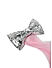 Multicolor Glitter Bow Kids Hair Clip with Hair Extension