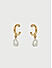 Gold Plated Minimal Drop Earring
