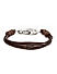 Brown Multistranded Bracelet