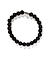 Black Beaded Bracelet For Men