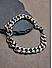 Silver-Toned Metal Wraparound Bracelet