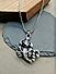 Silver Metal Necklace For Men