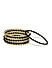 Kids - Gold and Black Bangles For Women (Set Of 8)