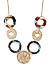 Multicolored Circular Geometric Necklace For Women
