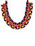 Multicolored Braided Necklace For Women