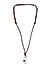 Men Brown Leather Necklace