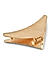 Gold Plated Contemporary Claw Clip