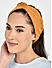 Toniq  Baby its Cold Outside  Mustard Twisted Head Wrap For Women
