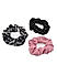 Toniq Set Of 3 Solid and Printed Hair Scrunchie For Women
