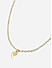 Toniq Gold Plated Heart Shape Charm Necklace 