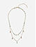 Toniq Gold Plated Multi Beaded Layered Necklace for Women 
