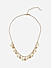 Toniq Gold Plated  White Shell Choker Necklace for Women