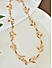 Toniq Gold Plated Floral Choker Necklace for Women 
