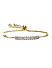 Cubic Zirconia Gold Plated Wraparound Bracelet