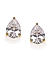 Gold-Plated Teardrop-Shaped Studs