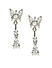 Destination Wedding Gold-Plated Silver-Toned Contemporary Drop Earrings