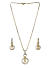 Gold-Plated Cz Jewellery Set For Women
